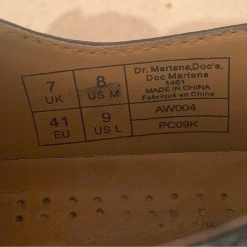 Dr. Martens 1461 Shoes - Picture 8 of 9